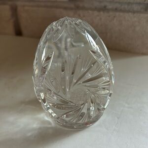 Gorham Crystal Egg